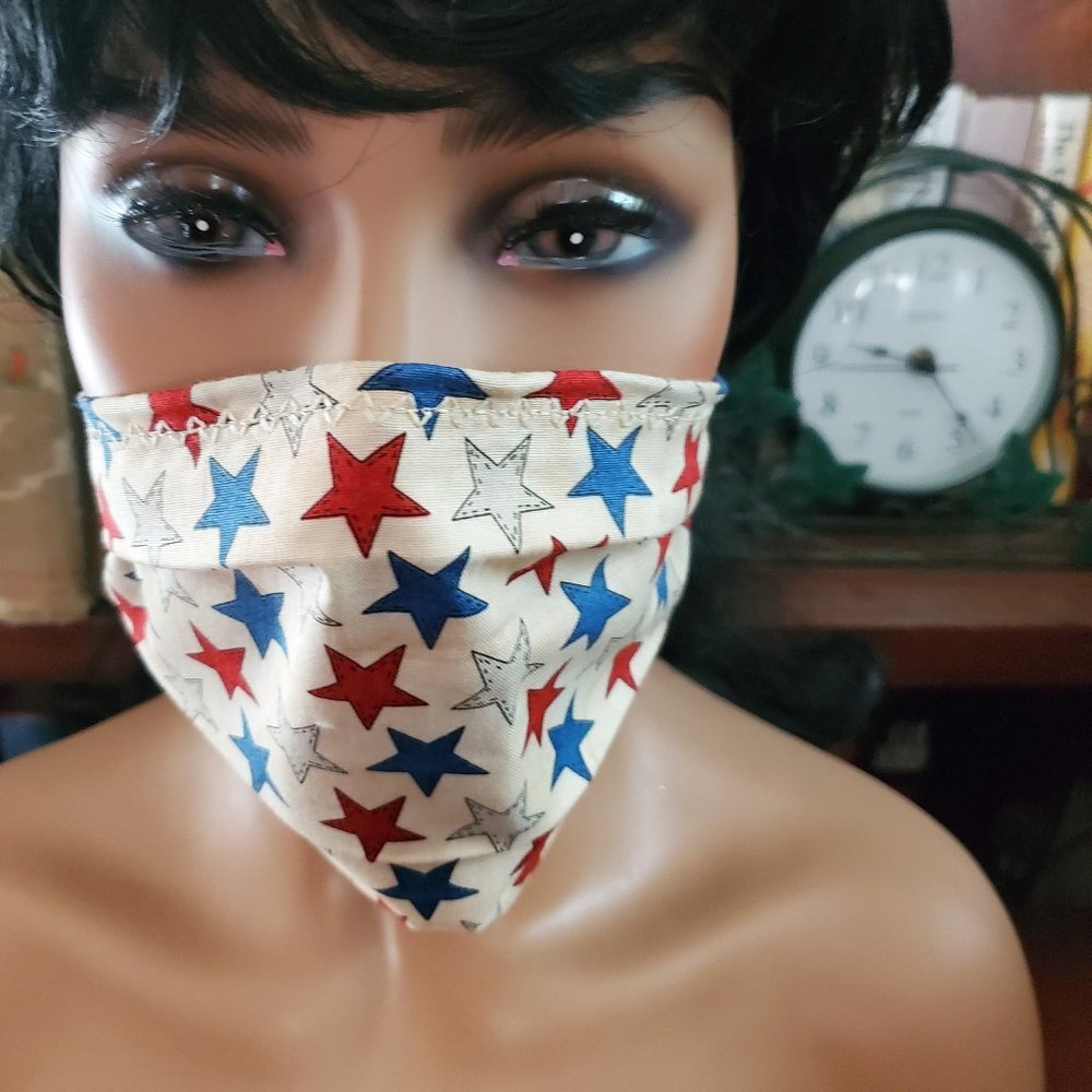 Cloth Face Mask - Silver/Copper Filters-American